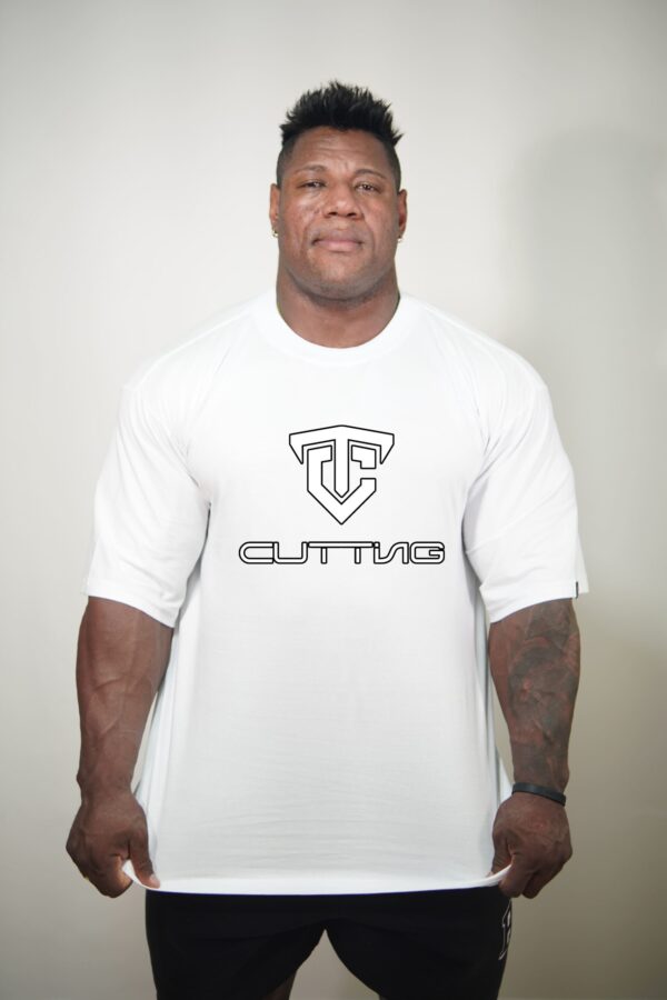 Camiseta Oversized Premium Logo- Branco - Imagem 8