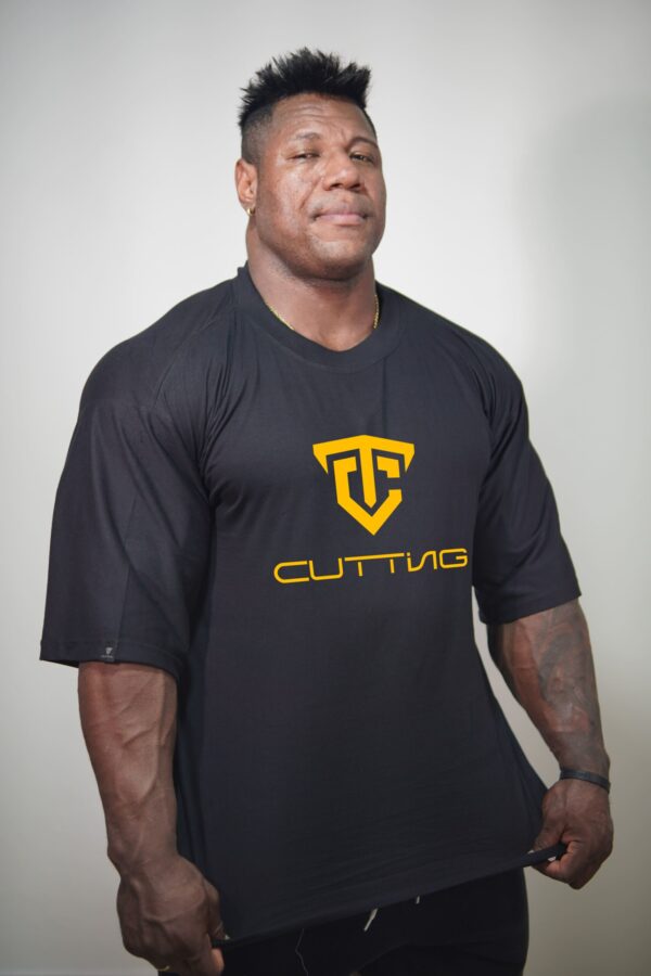 Camiseta Oversized Premium Logo- Amarela - Imagem 4
