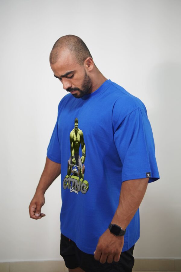 Camiseta Oversized Basic Hulk - Imagem 2