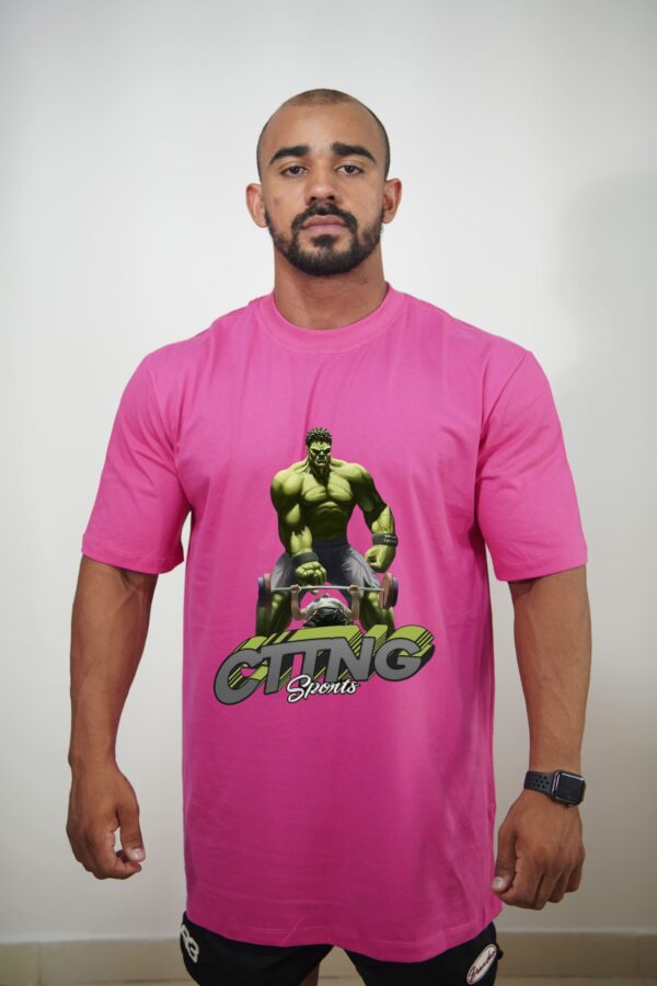 Camiseta Oversized Basic Hulk - Imagem 13