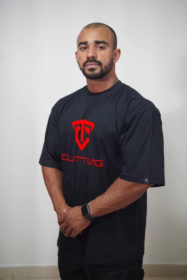 Camiseta Oversized Basic Logo- Vermelho - Imagem 7