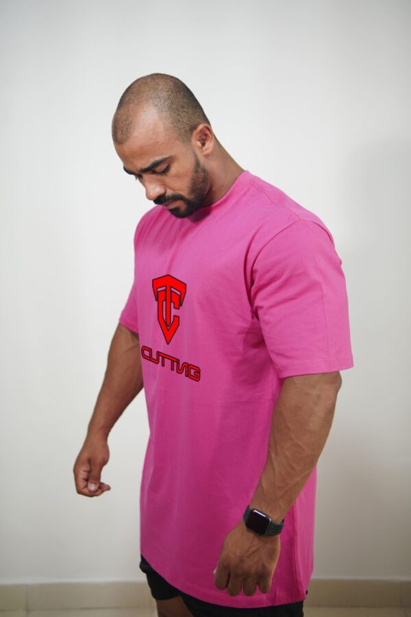 Camiseta Oversized Basic Logo- Vermelho - Imagem 5
