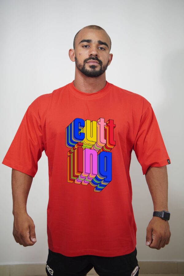 Camiseta Oversized Basic Cutting - Imagem 7
