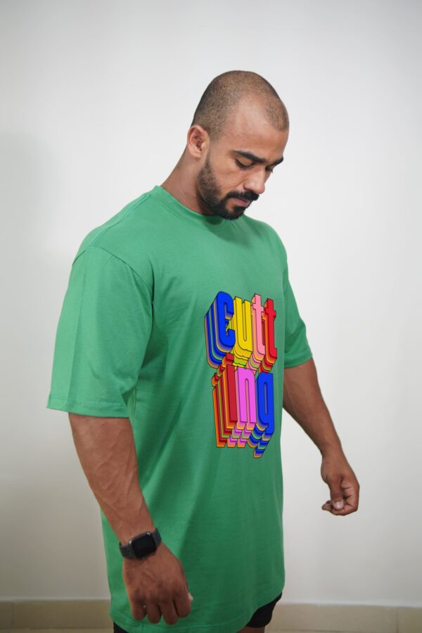 Camiseta Oversized Basic Cutting - Imagem 5