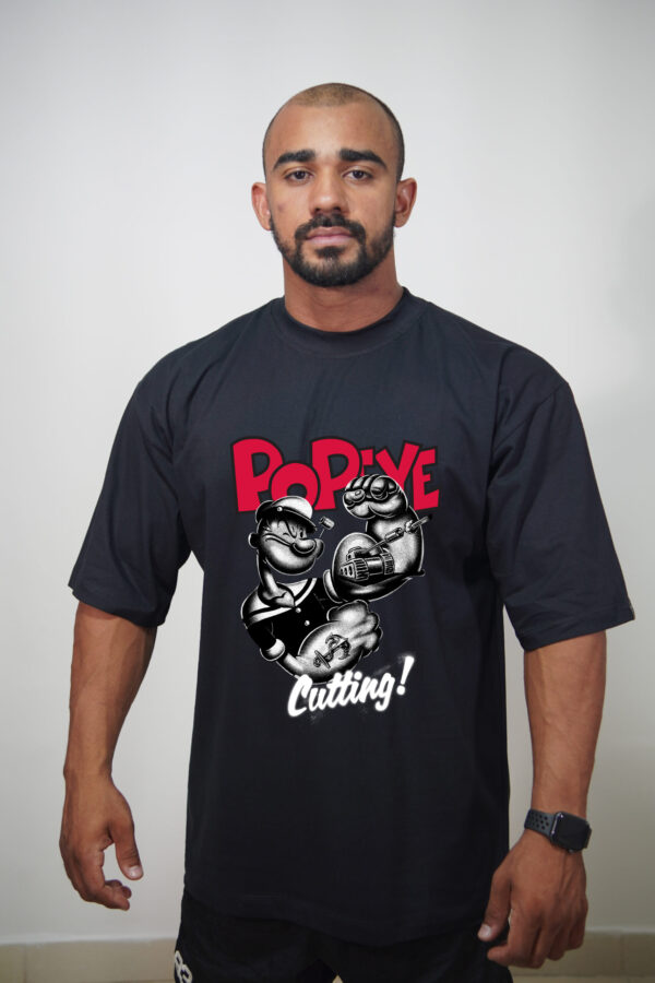 Camiseta Oversized Basic Popeye - Imagem 3