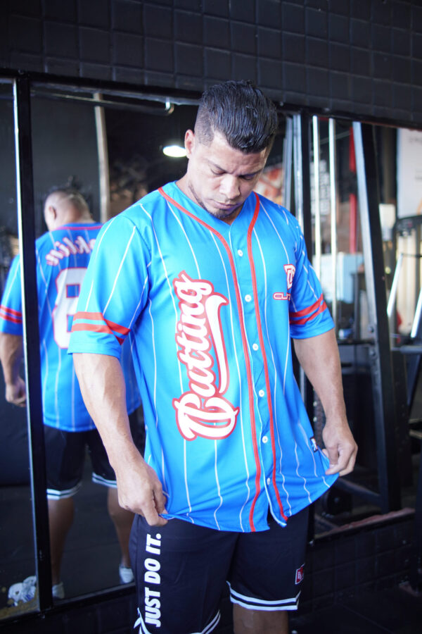 Jersey MLB Baseball- Cutting Azul - Imagem 2