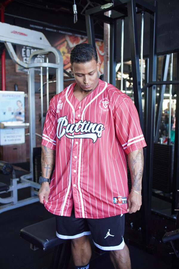 Jersey MLB Baseball- Cutting Vermelho - Imagem 3