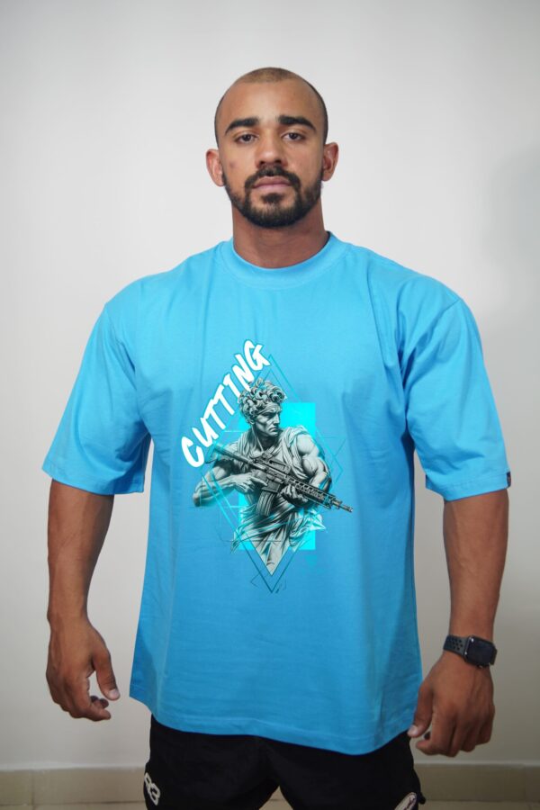 Camiseta Oversized Basic Cutting - Imagem 6