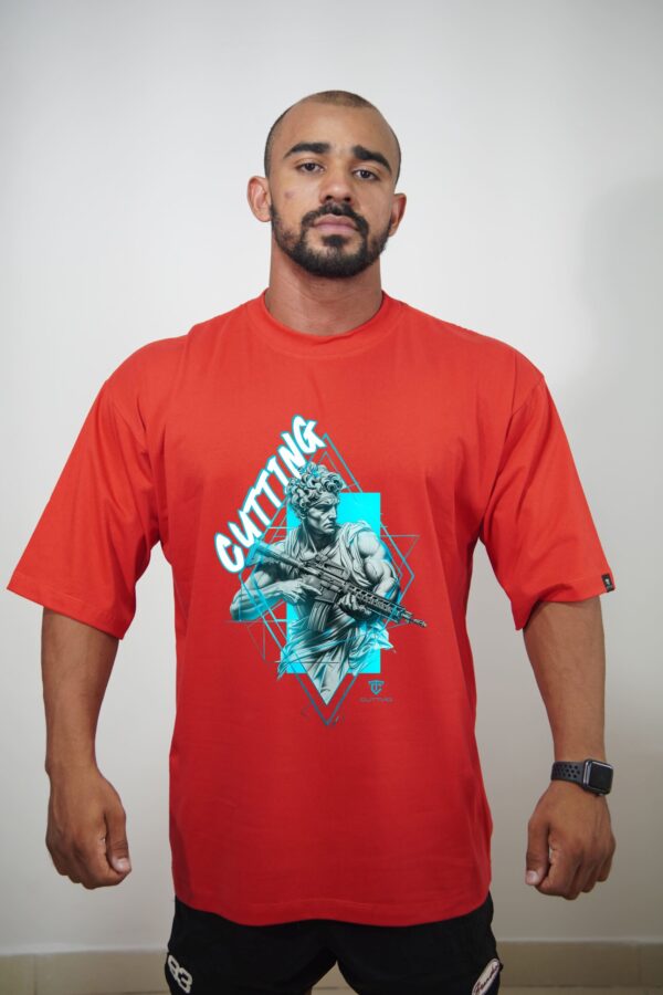 Camiseta Oversized Basic Cutting - Imagem 8