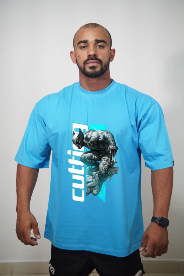 Camiseta Oversized Basic Cutting - Imagem 8