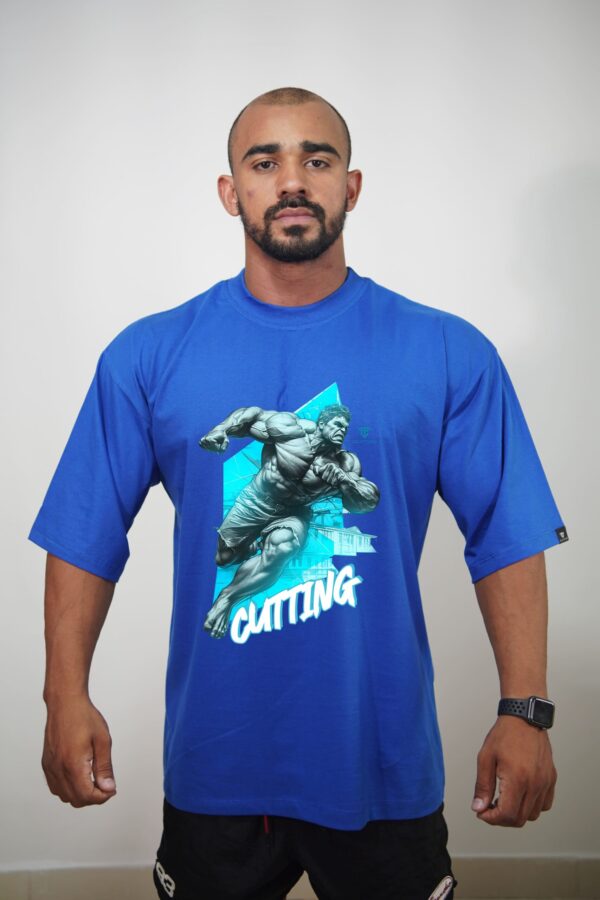 Camiseta Oversized Basic Cutting - Imagem 7
