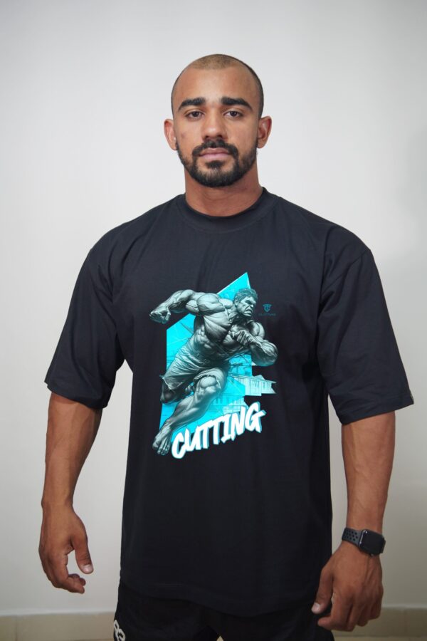 Camiseta Oversized Basic Cutting - Imagem 4