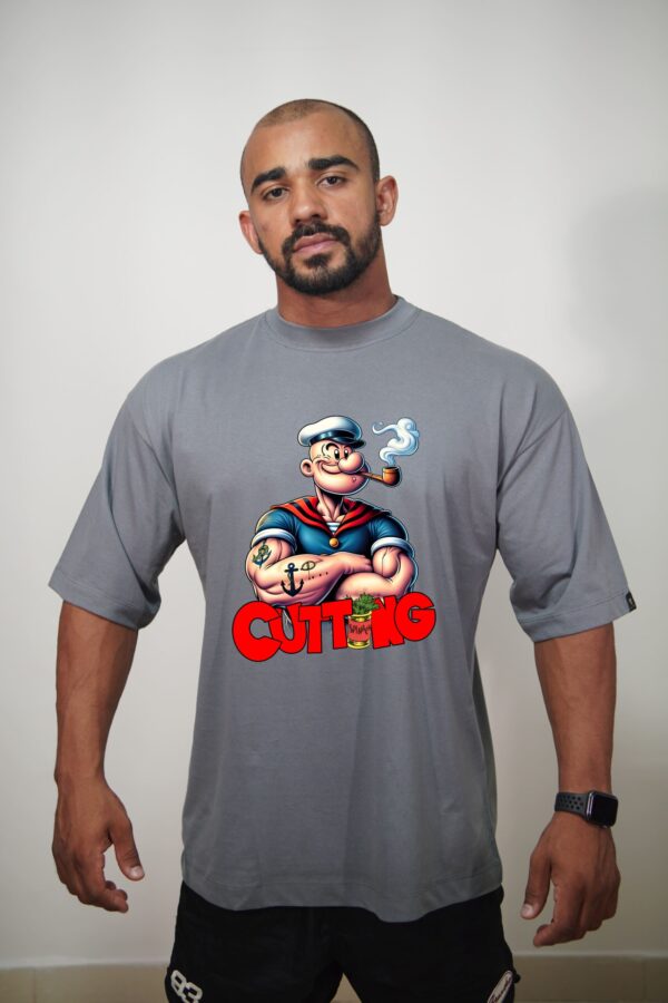Camiseta Oversized Basic Cutting - Imagem 5
