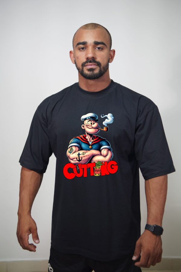 Camiseta Oversized Basic Cutting - Imagem 4