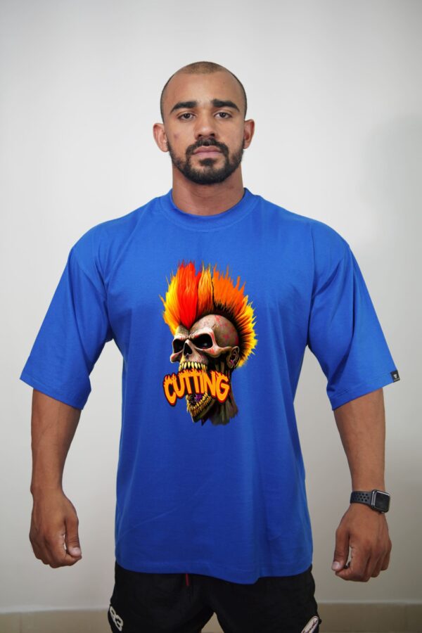 Camiseta Oversized Basic Cutting - Imagem 7