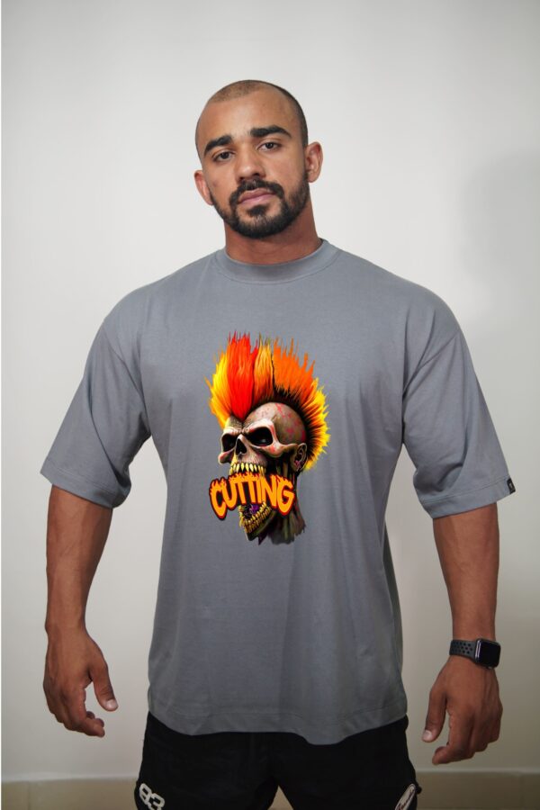 Camiseta Oversized Basic Cutting - Imagem 4