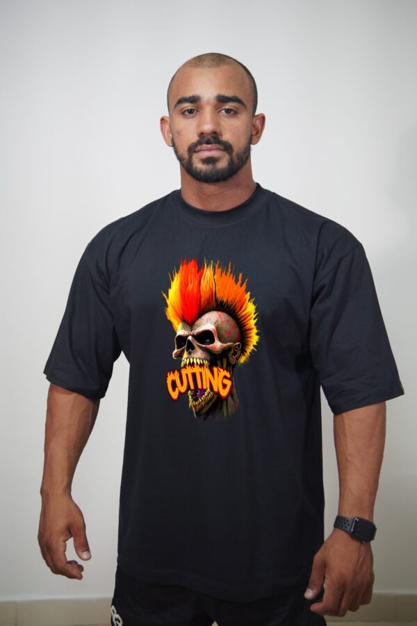 Camiseta Oversized Basic Cutting - Imagem 3