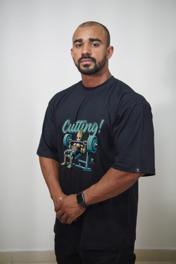 Camiseta Oversized Basic Cutting - Imagem 8