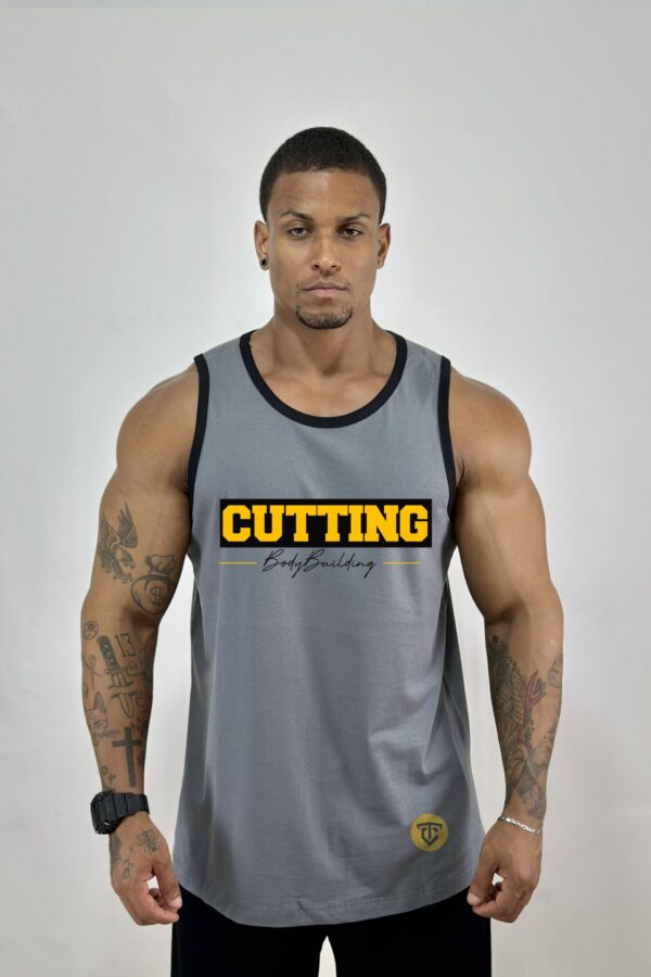 Regata Basica em Algodão Premium Com Viés – Bodybuilding