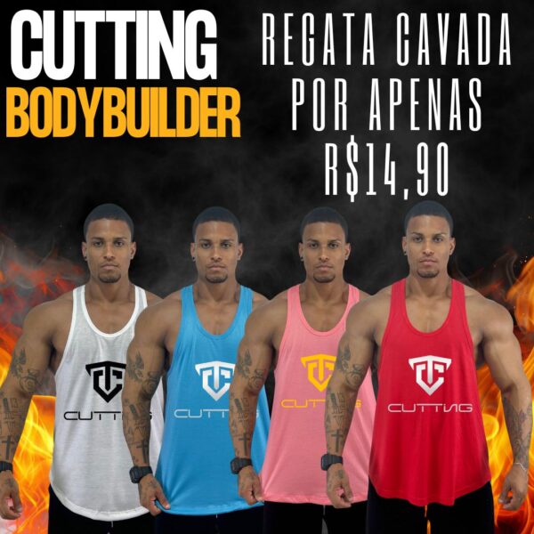 Camiseta Regata cavada promocional
