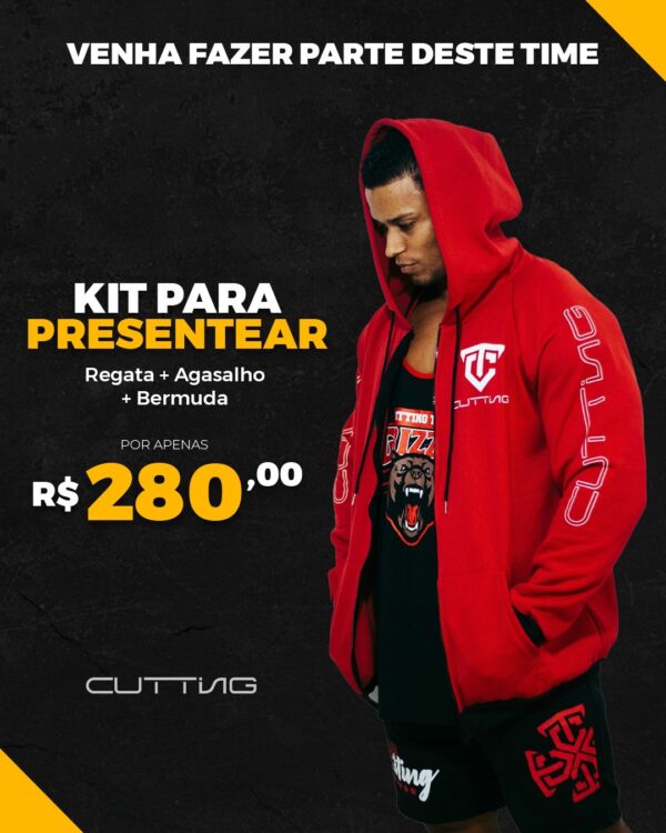KIt Agasalho + Regata + Bermuda