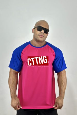 Estampa DryFit (FRENTE) 01 - ROSA + AZUL