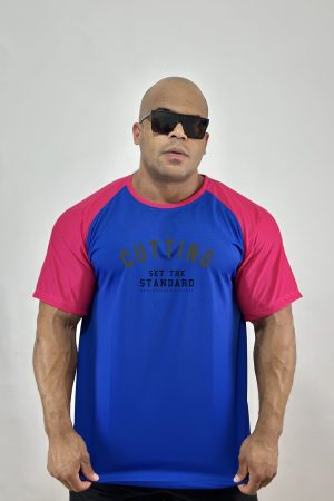 Estampa DryFit (FRENTE) 09 - AZUL + ROSA
