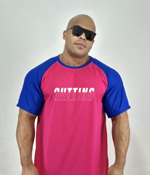 Estampa DryFit (FRENTE) 11 - ROSA + AZUL