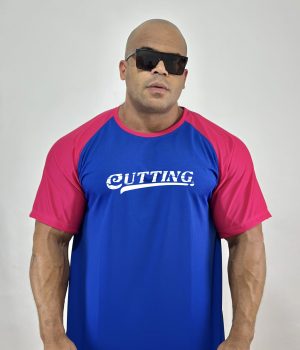 Estampa DryFit (FRENTE) 12 - AZUL + ROSA
