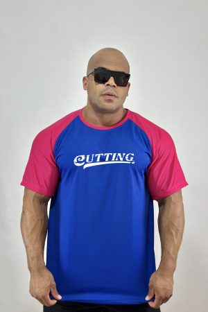 Estampa DryFit (FRENTE) 12 - AZUL + ROSA