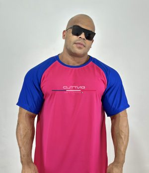 Estampa DryFit (FRENTE) 15 - ROSA + AZUL